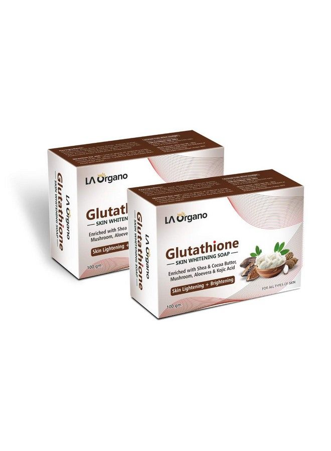 Glutathione Shea & Cocoa Butter Soap (100 Gm Pack Of 2)