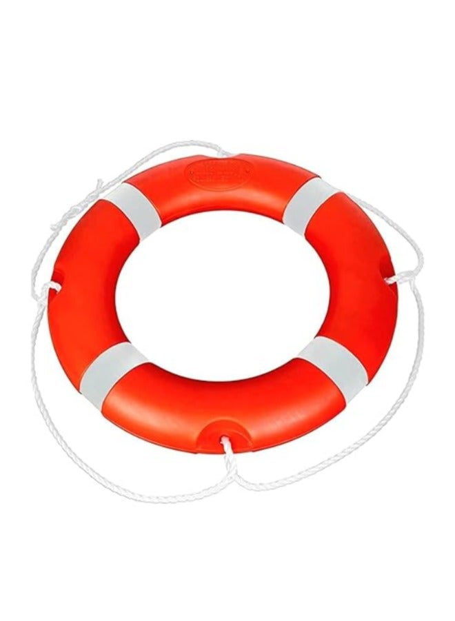 High-Quality Lifebuoy Ring, 2.5kg – Durable & Reliable Safety Ring for Boating, Swimming, and Emergency Rescue. Ideal for Marine Use, Poolside Safety, and Coastal Areas. Bright Orange, Easy to Spot!