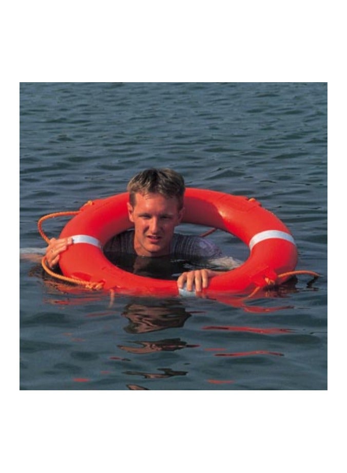 High-Quality Lifebuoy Ring, 2.5kg – Durable & Reliable Safety Ring for Boating, Swimming, and Emergency Rescue. Ideal for Marine Use, Poolside Safety, and Coastal Areas. Bright Orange, Easy to Spot!