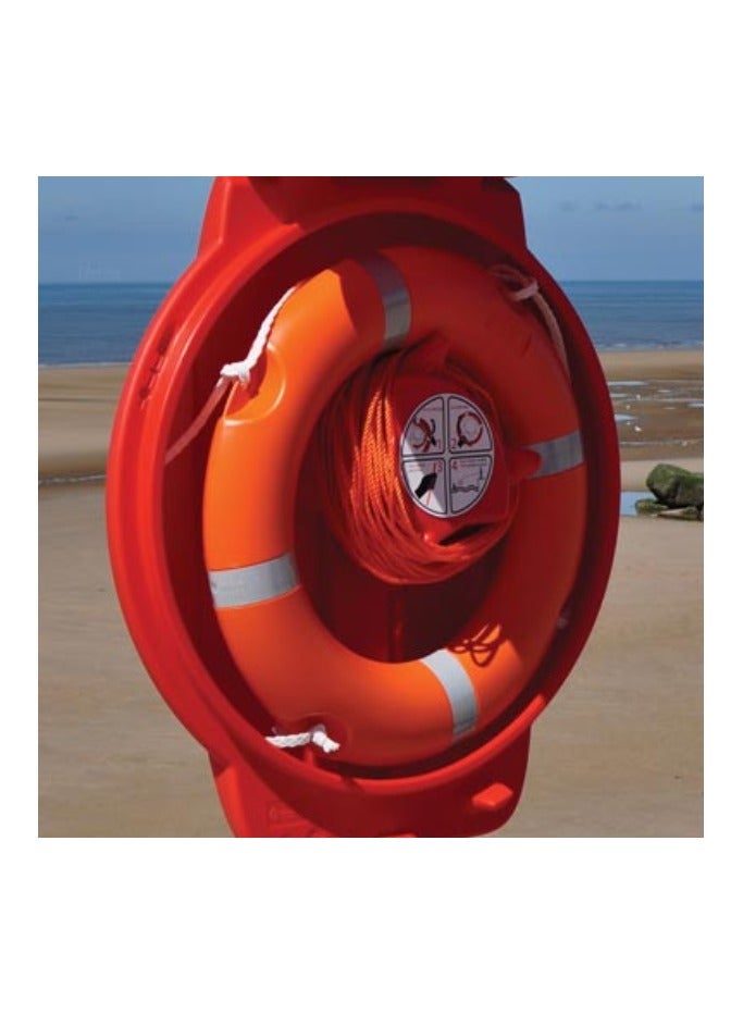 High-Quality Lifebuoy Ring, 2.5kg – Durable & Reliable Safety Ring for Boating, Swimming, and Emergency Rescue. Ideal for Marine Use, Poolside Safety, and Coastal Areas. Bright Orange, Easy to Spot!