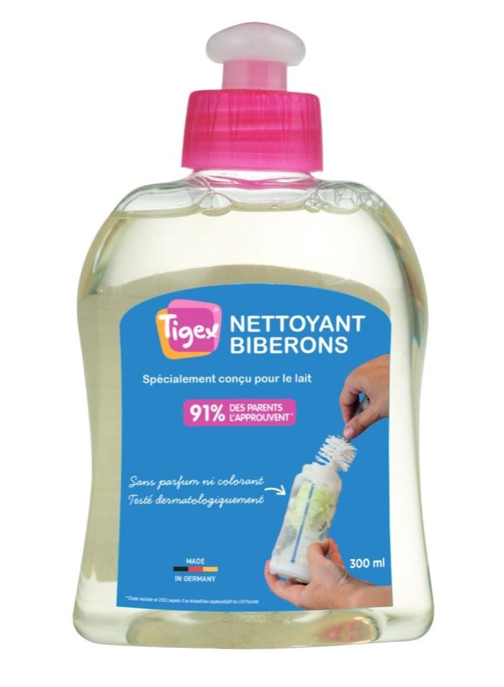 Tigex - Premium Baby Bottle Cleaning Solution, pH Neutral, Fragrance-Free, Biodegradable – 300 ml, Made in Germany