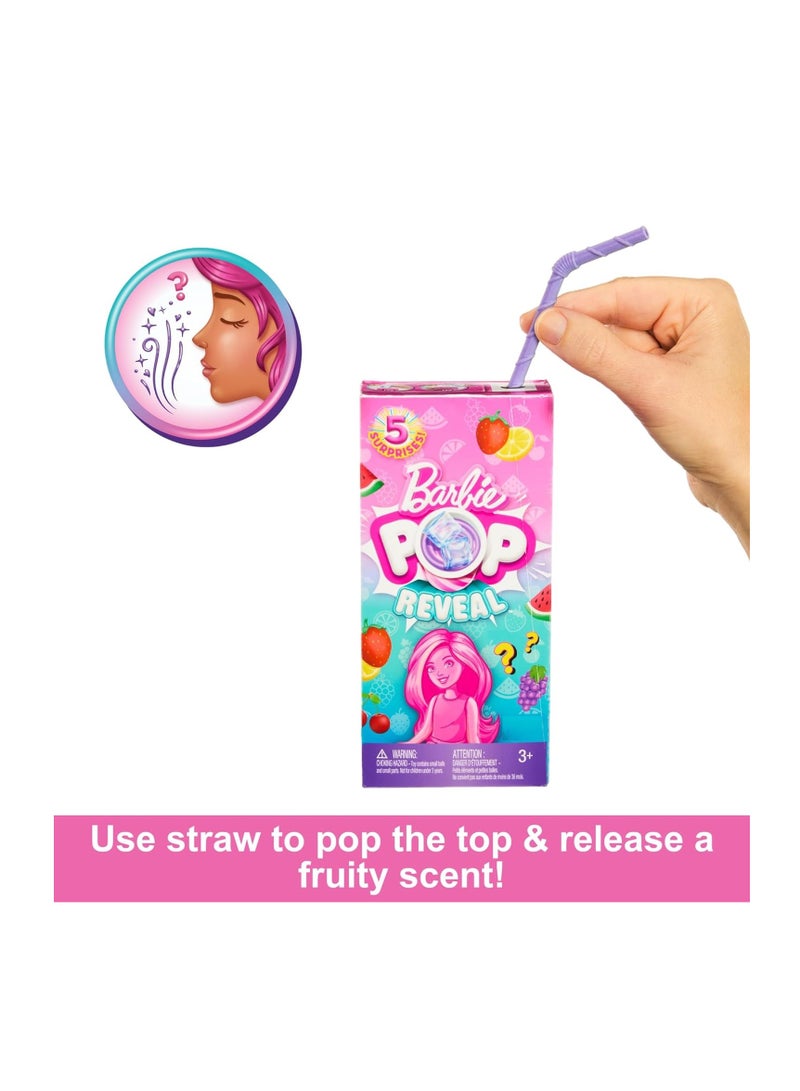 Barbie Chelsea Pop! Reveal Fruit Doll Series - 1 Piece Only, Assorted/Character May Vary