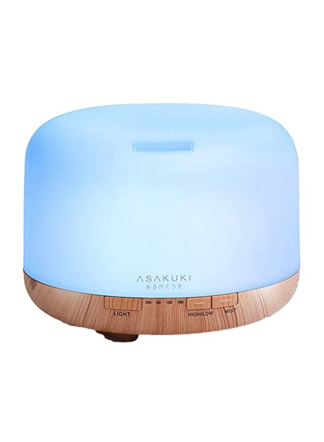 5-In-1 Essential Oil Diffuser Blue/Beige 6.6x4.76inch