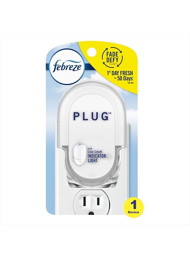 Odor-Fighting Fade Defy PLUG Air Freshener Warmer Device, 1 count