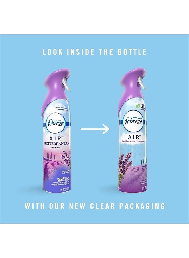 Air Effects Air Refresher, Mediterranean Lavender 8.8 Ounce(2 Pack)