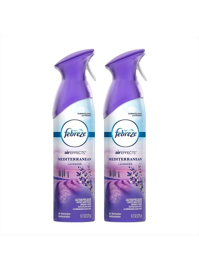 Air Effects Air Refresher, Mediterranean Lavender 8.8 Ounce(2 Pack)