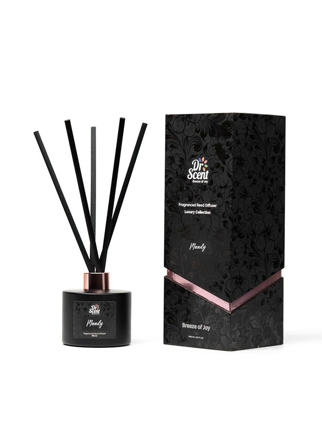 Breeze of Joy Reed Diffuser | A Symphony of Joyful Scents for Your Space - 150ml (MOODY)