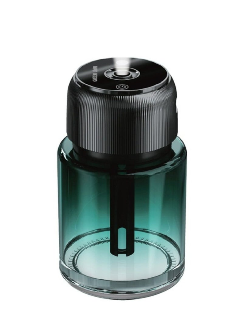 Fragrance 160ml Air Diffuser with Light Indicator, 300mAh Battery, 4 to 5 Hours Working Time, Type-C Charging, Multi Mode - Green