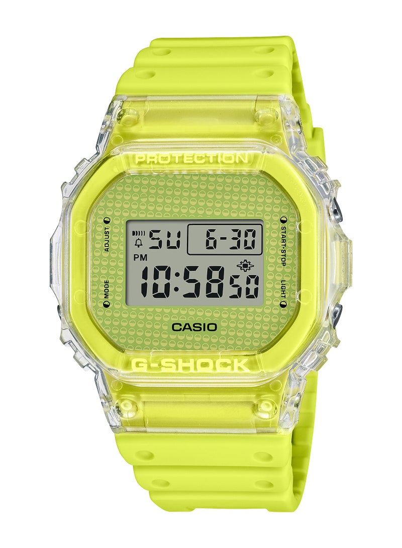 Digital Resin Band Watch DW-5600GL-9
