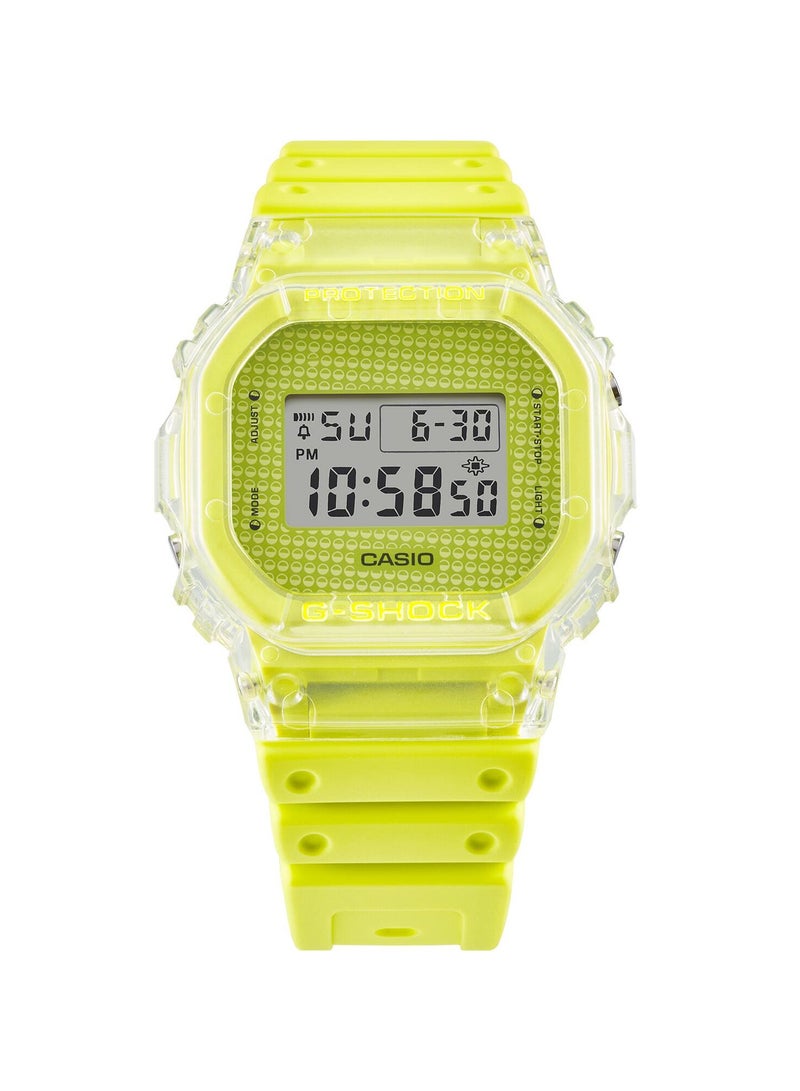Digital Resin Band Watch DW-5600GL-9