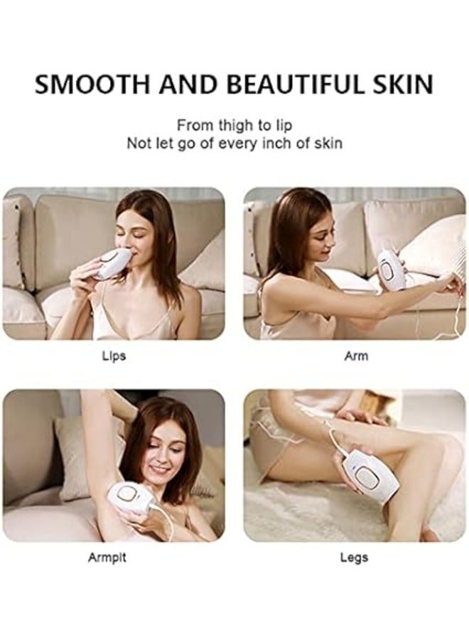 New Painless Natural Hair Removal Device Safe, Easy to Clean and Reusable for Exfoliating Body, Arms and Legs