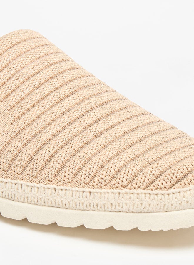 Women's Textured Slip-On Shoes