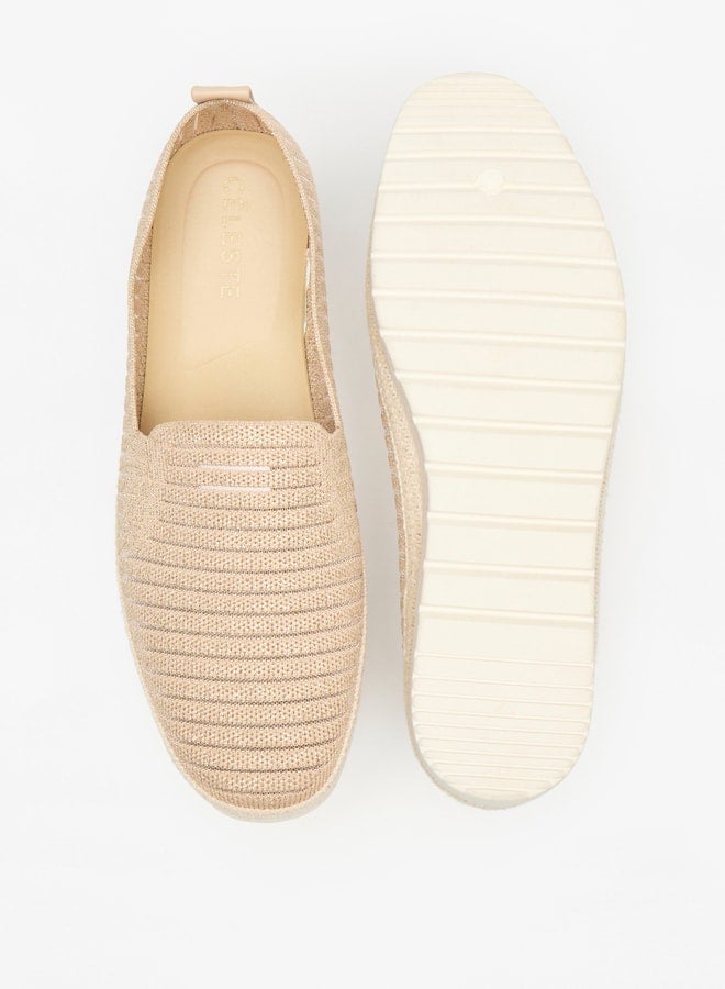 Women's Textured Slip-On Shoes