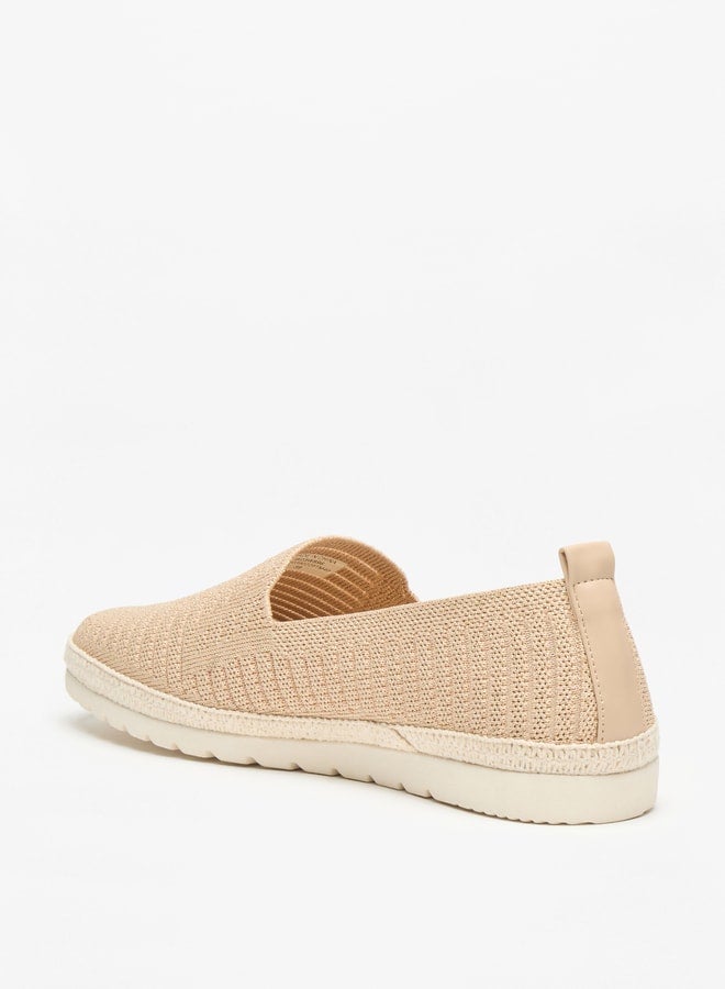Women's Textured Slip-On Shoes
