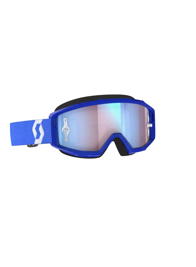 SCOTT Goggle PRIMAL blue/white/blue chrome works