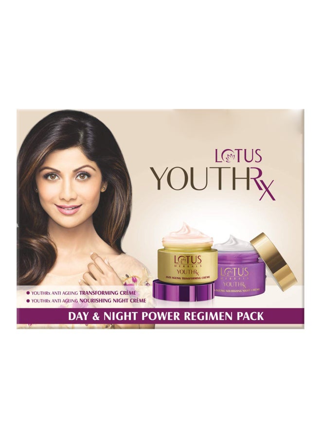 2-Piece Youth Rx Day And Night Power Regimen Cream Set