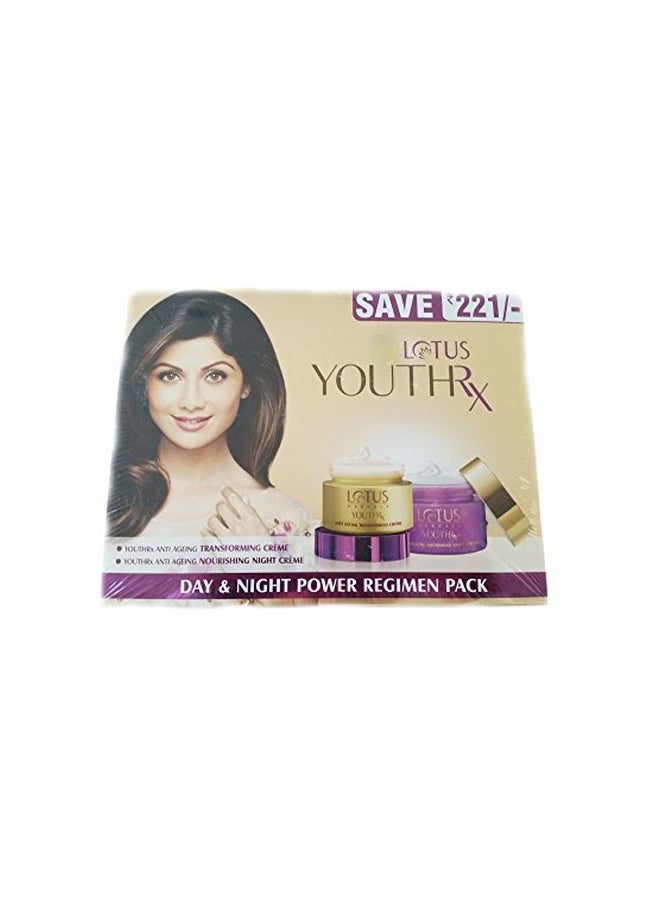 2-Piece Youth Rx Day And Night Power Regimen Cream Set