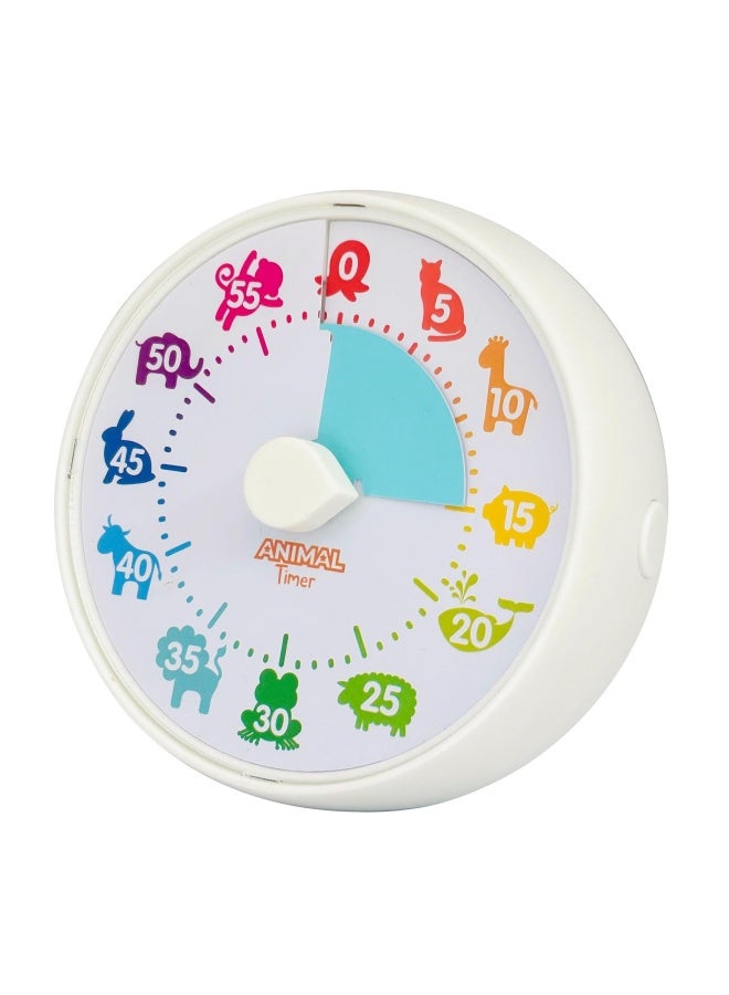 Animal Visual Timer And Color Timer For Kids Preschoolers And Toddlers Silent Classroom And Home 60 Minute Countdown Clock Time Management Tool Animal Timer