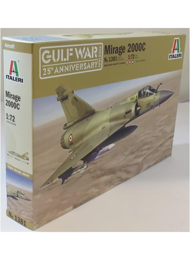 Italeri 1381 – Mirage 2000 °C 1: 72 Vehicles