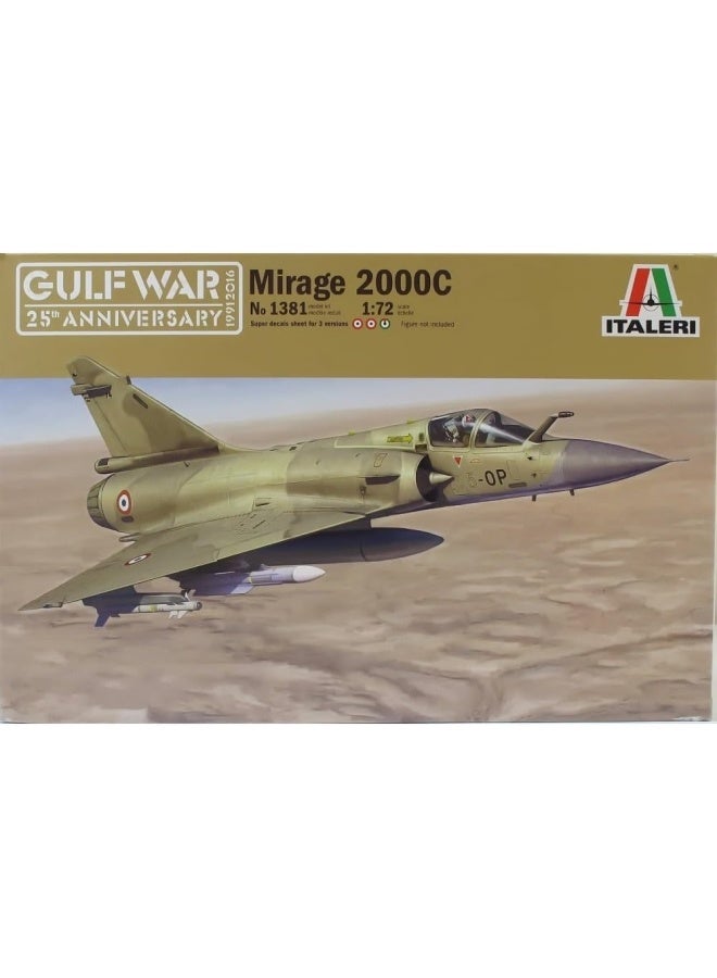 Italeri 1381 – Mirage 2000 °C 1: 72 Vehicles