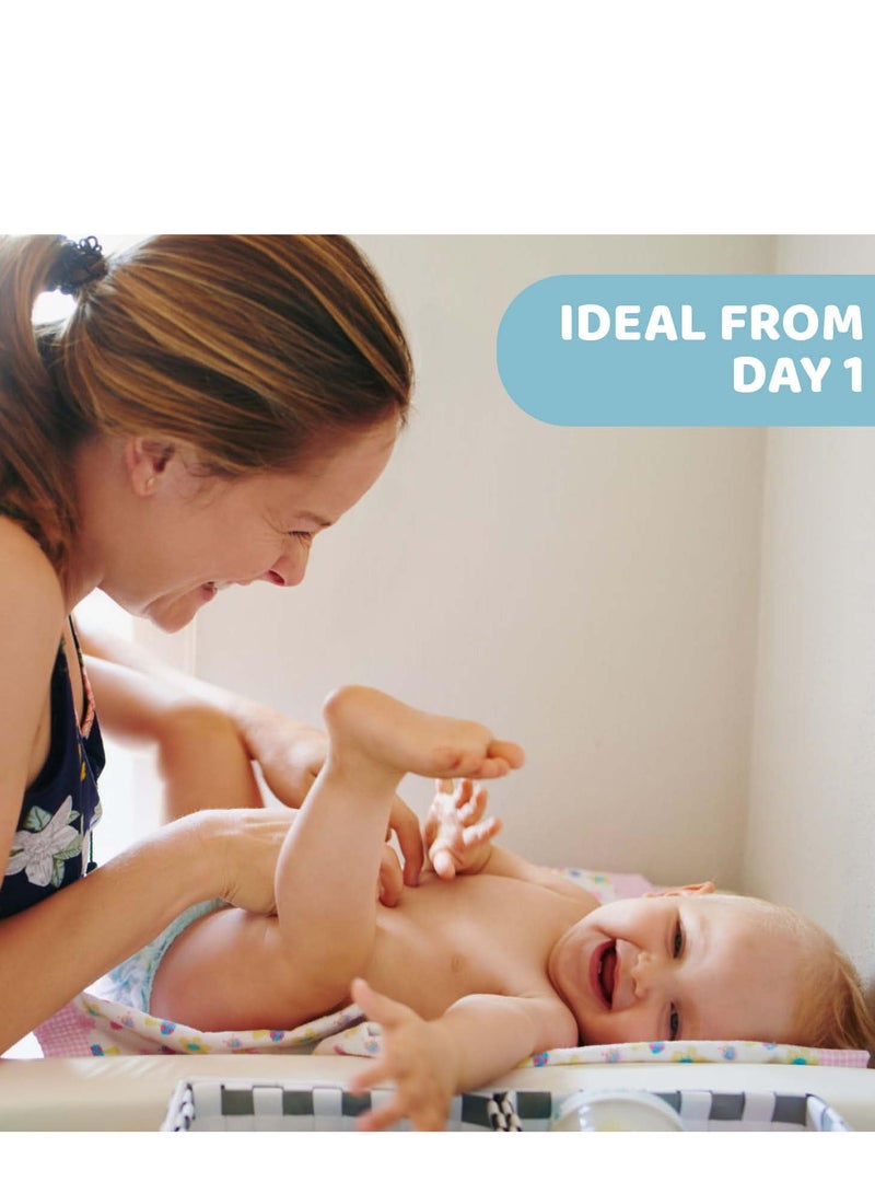 Chicco Natural Sensation 4 in1 Nappy Cream with Zinc Oxide (10%) and Panthenol, 100ml