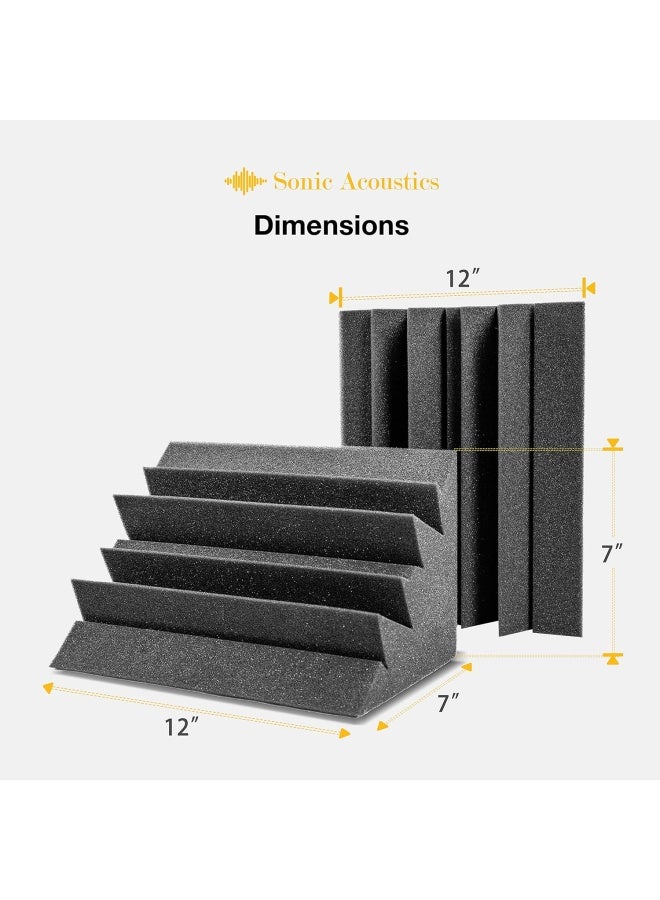 Sonic Acoustics 12 Pack Acoustic Foam Panels 7