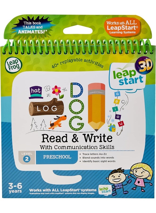 LeapFrog 461403 Read & Write 3D Activity Book