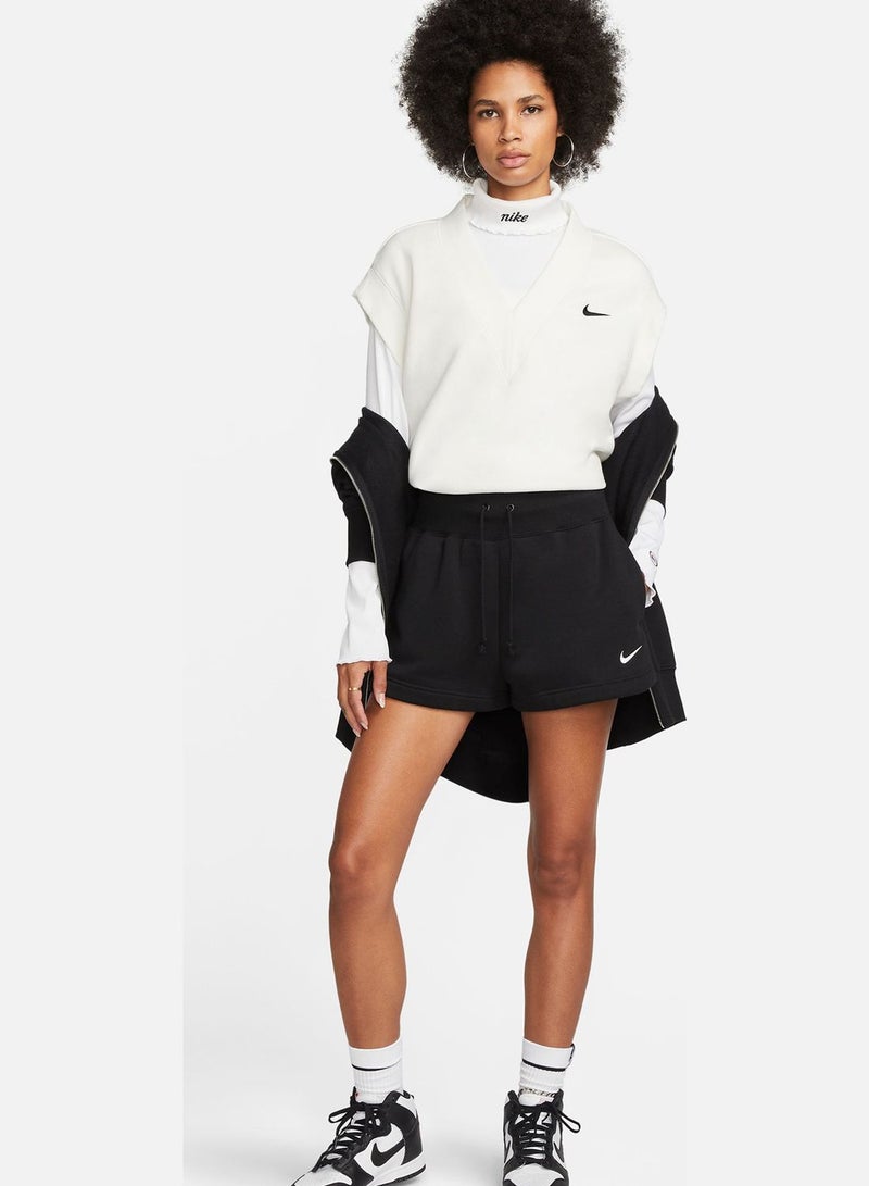 Phoenix Fleece High-Waisted Shorts