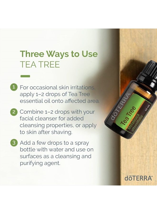 doTERRA Melaleuca Essential Oil - 15 ml (2 Pack)