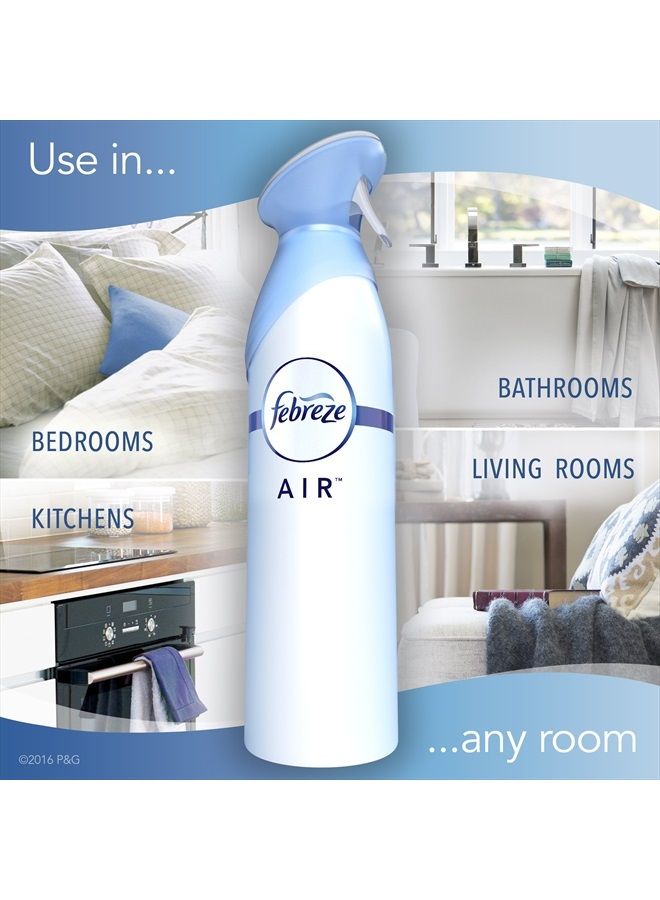 Odor-Eliminating Air Freshener, Heavy Duty Crisp Clean, 8.8 fl oz