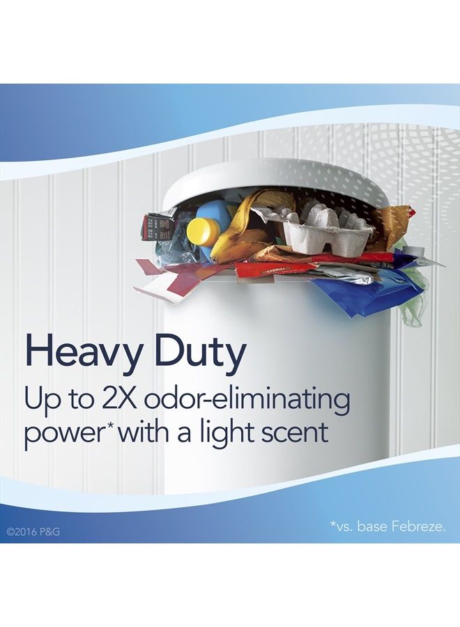 Odor-Eliminating Air Freshener, Heavy Duty Crisp Clean, 8.8 fl oz