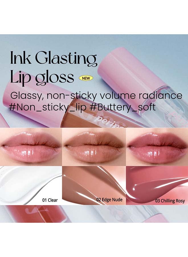 Ink Glasting Lip Gloss 003 Chilling Rosy