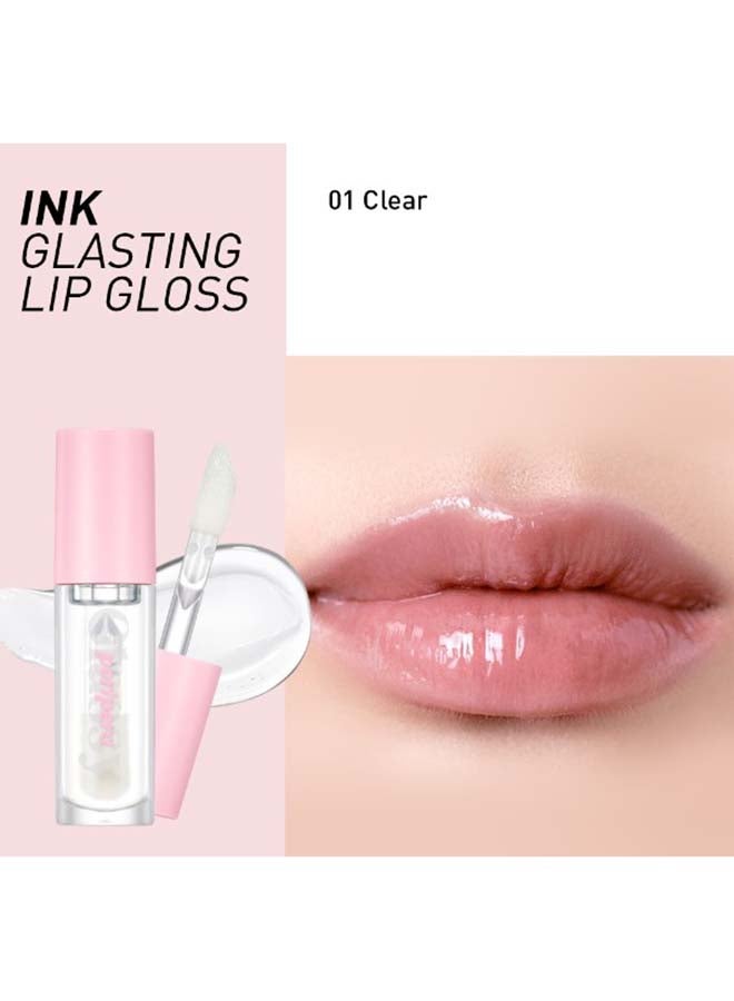 Ink Glasting Lip Gloss 001 Clear