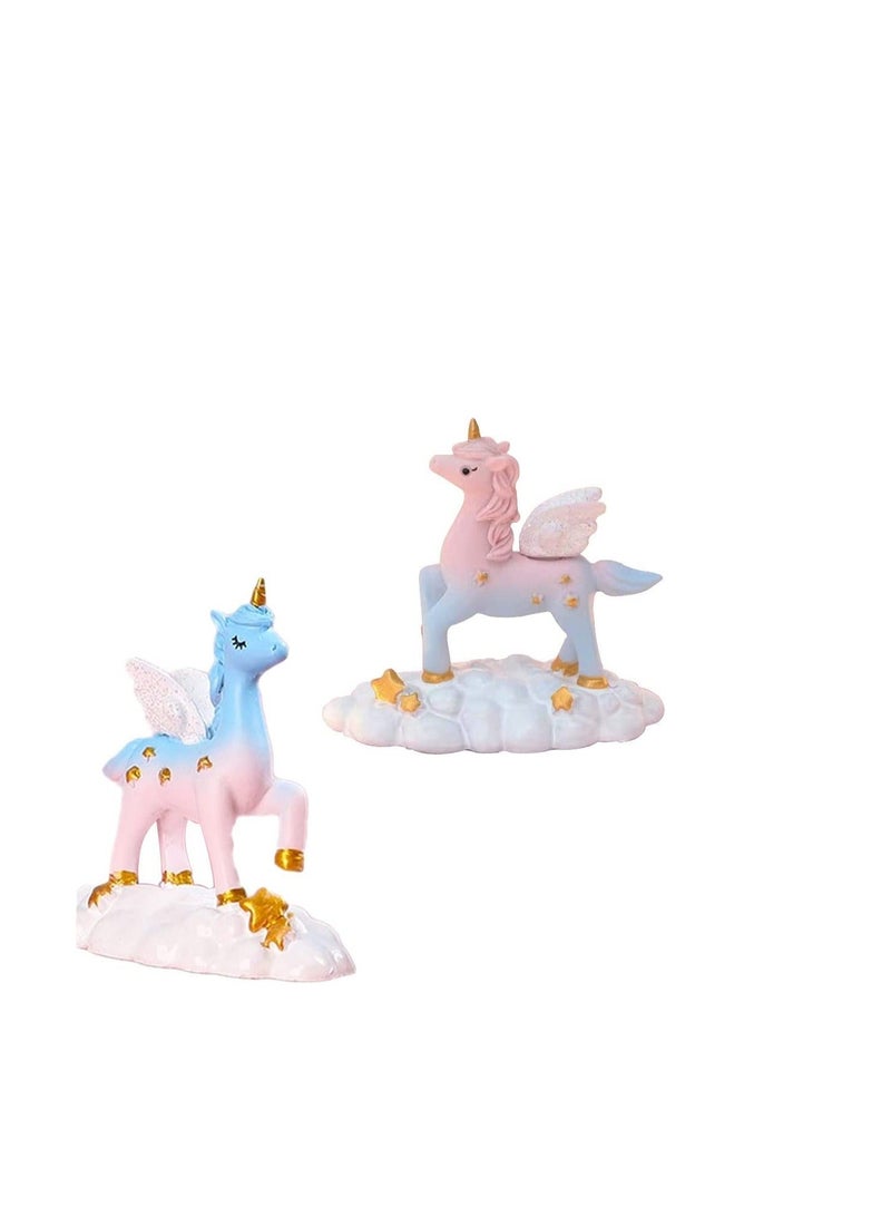 Unicorn Cake Decoration Cake Toppers Unicorn Ornament Unicorn Figurine Unicorn Toys Crafts And Art Supplies Cake Toppers Birthday Party Unicorn Gifts For Boys Girls Kids Birthday Party Baby Shower