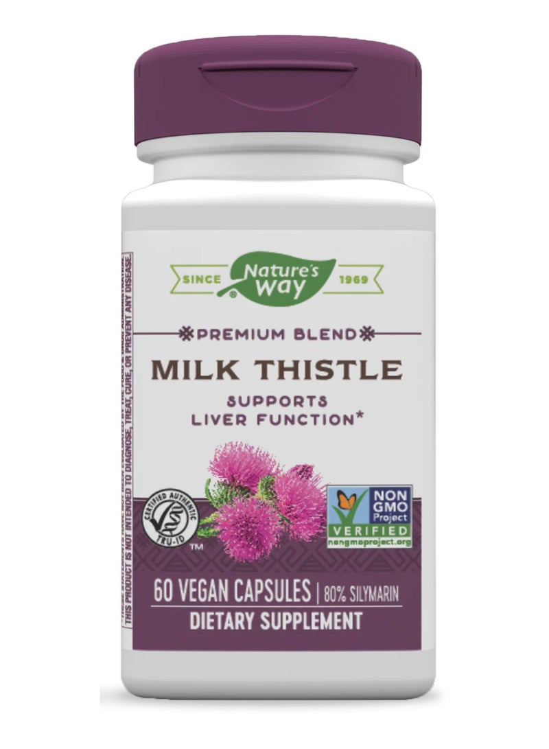 Natures Way Milk Thistle Capsules 60S