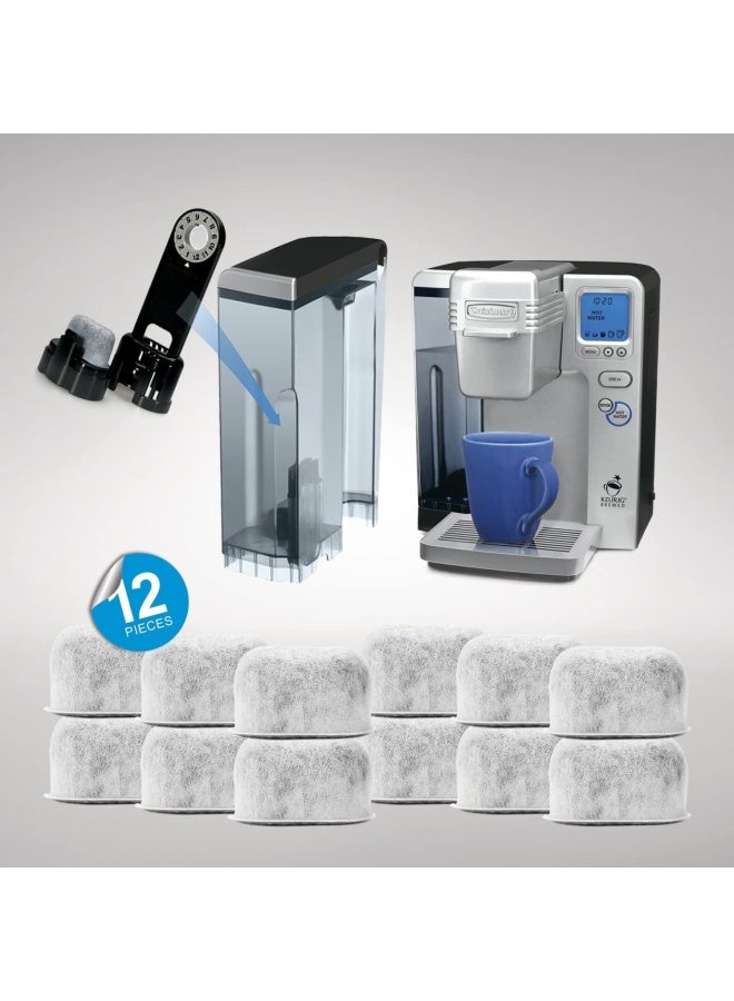 Housewares Solutions Housew Pack Of 12 Replacement Charcoal Water Filters For  Coffee Machines