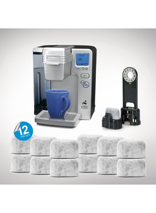 Housewares Solutions Housew Pack Of 12 Replacement Charcoal Water Filters For  Coffee Machines