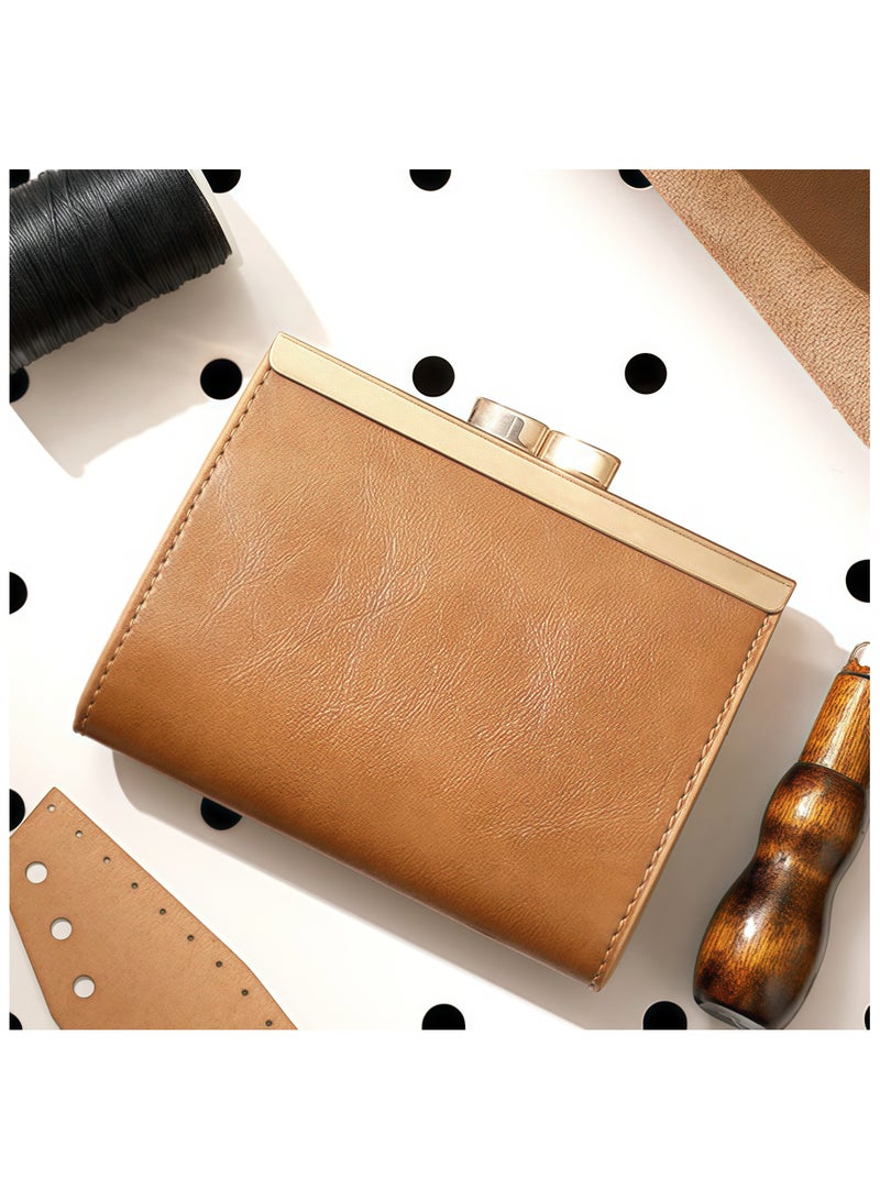 Pure color coin purse , high-quality leather, strong and durable. Lightweight and three-dimensional, stylish and simple. Large capacity, delicate and durable. Multi-card design,easy to use.