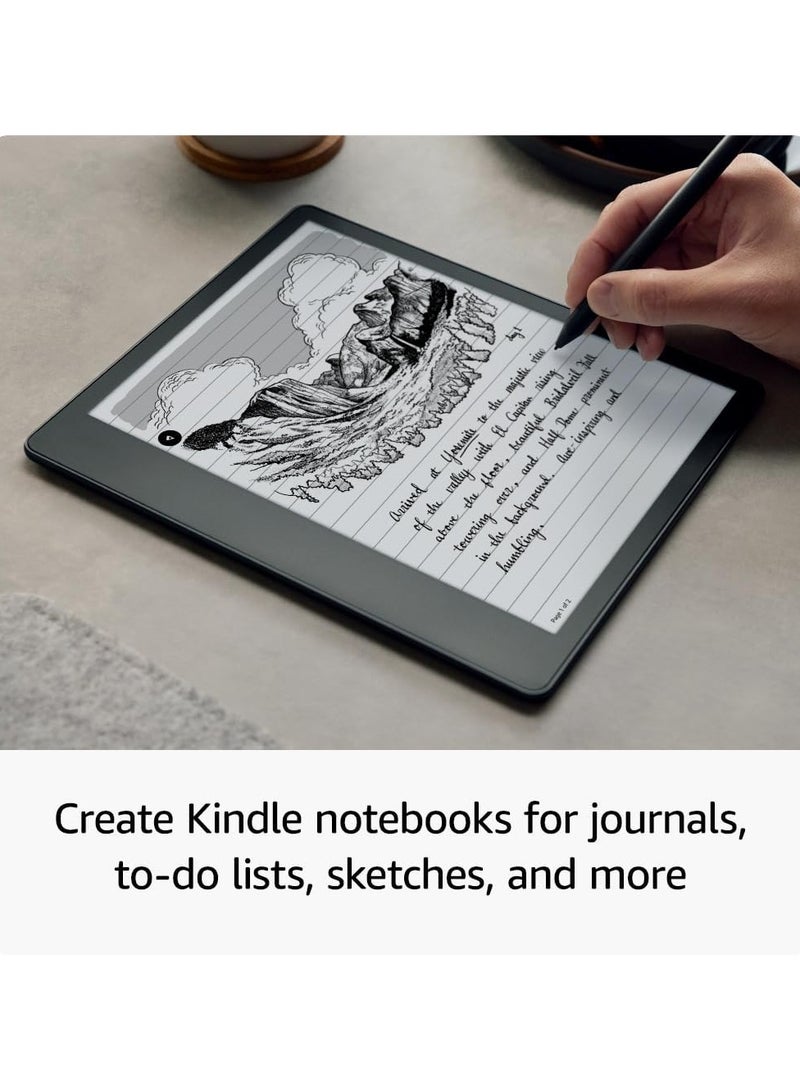 Kindle Scribe 64 GB - 10.2” 300 ppi Paperwhite Display, Convert Notes To Text & Share, Includes pp Premium Pen