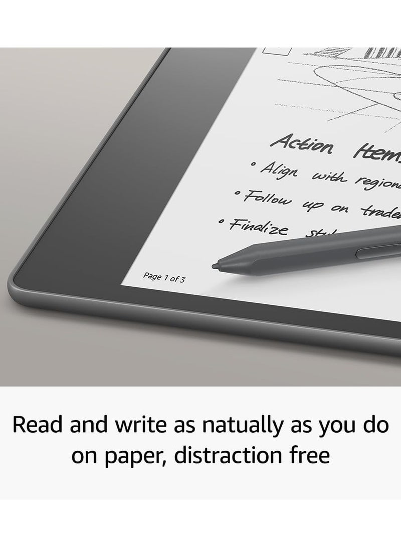 Kindle Scribe 64 GB - 10.2” 300 ppi Paperwhite Display, Convert Notes To Text & Share, Includes pp Premium Pen