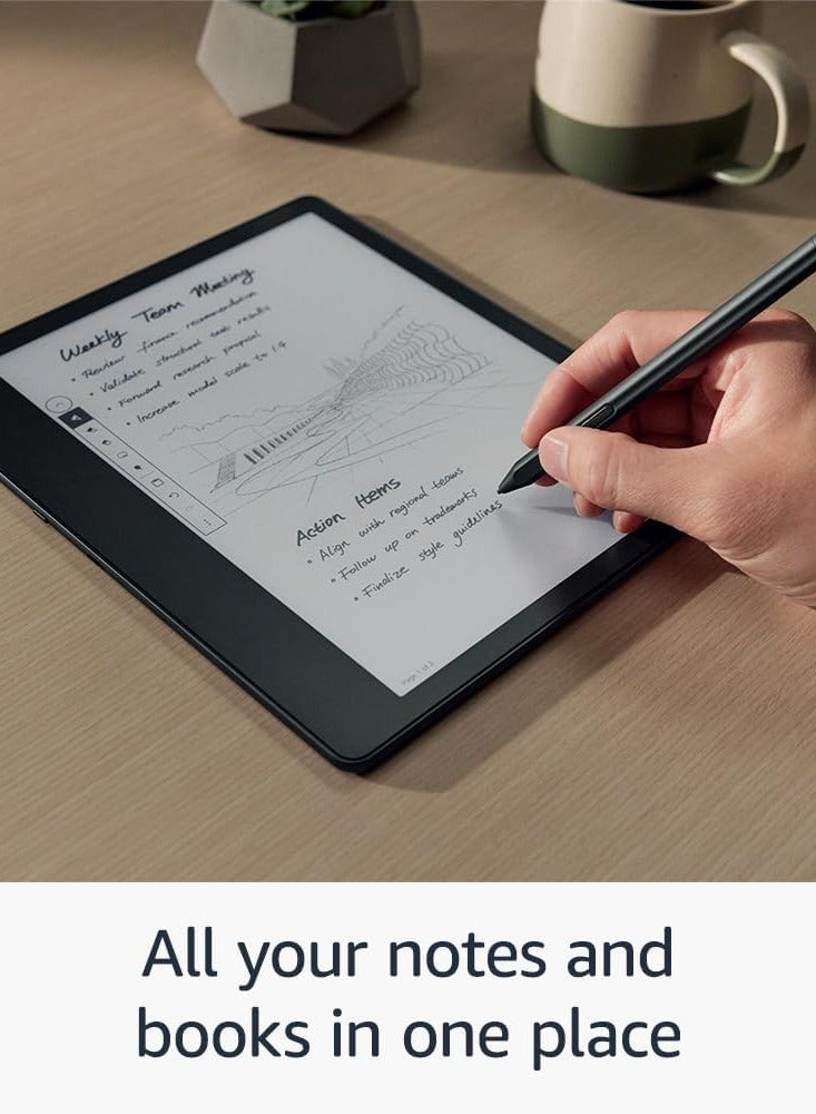 Kindle Scribe 64 GB - 10.2” 300 ppi Paperwhite Display, Convert Notes To Text & Share, Includes pp Premium Pen