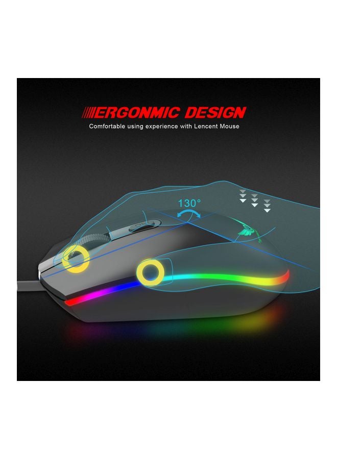 Wired Optical Gaming Mouse Black