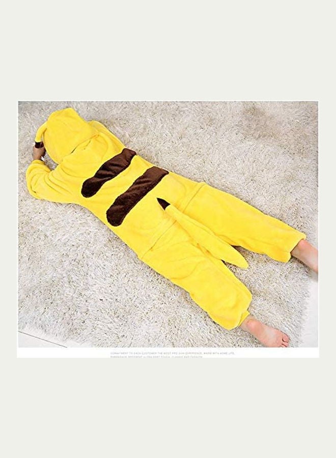 Pikachu Patterned Onesie Yellow/Red