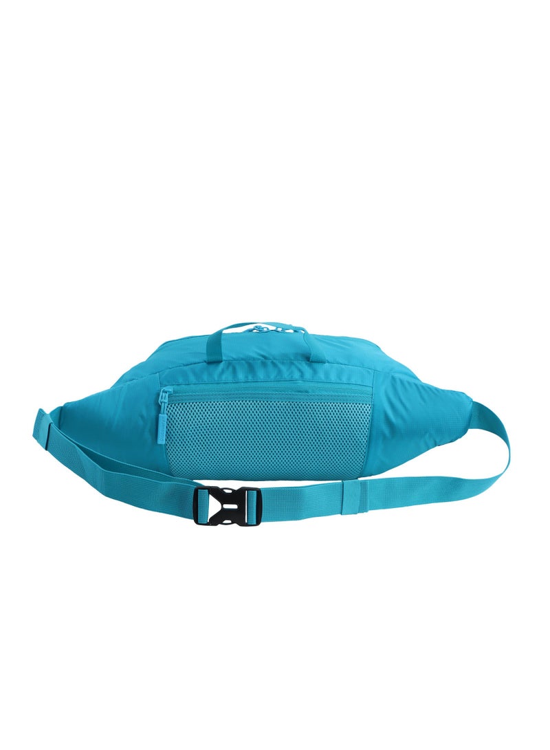 Discovery Outdoor Waist Bag Blue, Durable Lightweight Water Resistant RFID pocket, Men Women Hip Bag/Belt Bag/ Crossbody Bag for Travel Adventure Camping Trekking Hiking