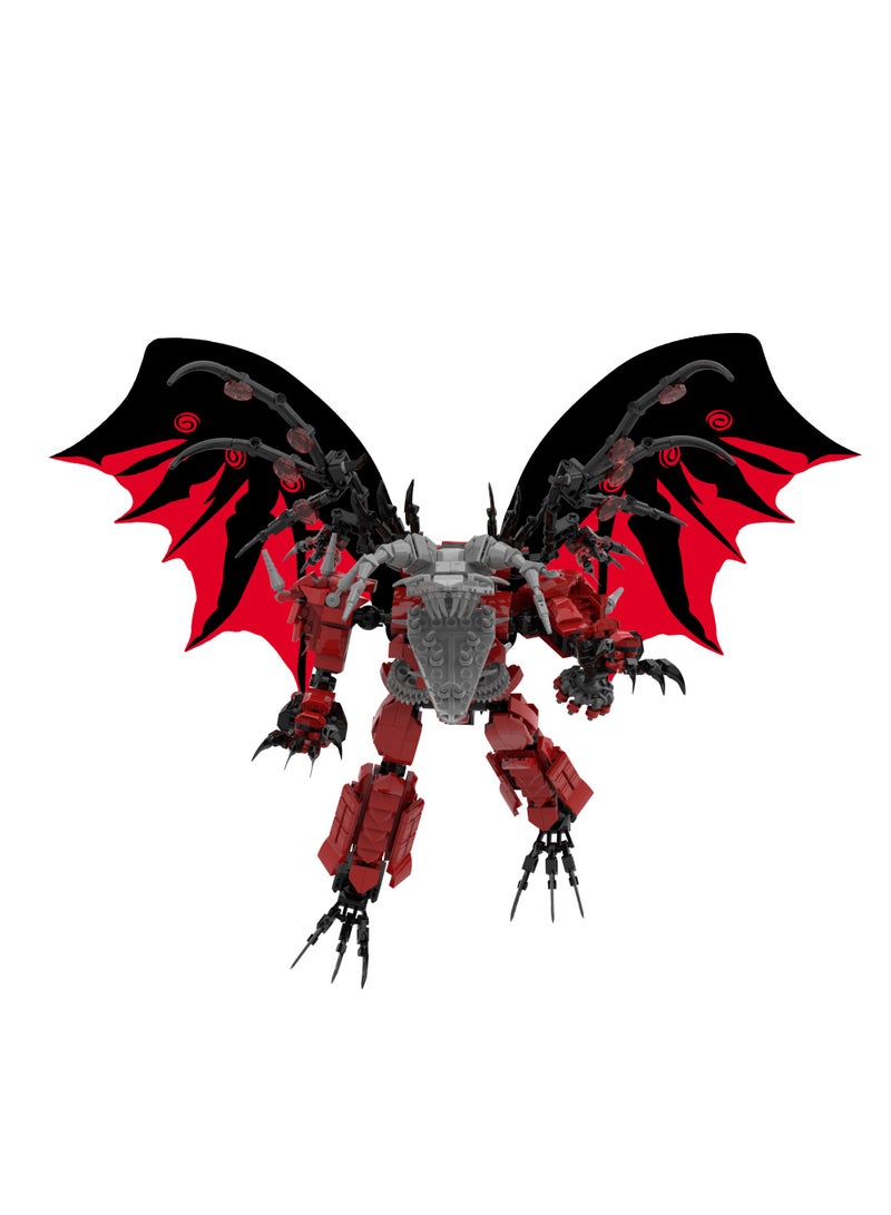 Skibidi Toilet Man Toy Building Blocks 883Pcs Upgrade The Beastly Titan Electric Drill Dragon Toy Ideas Toys Battle Horror Game Model Ideas Toys Gifts for Adult & Kids