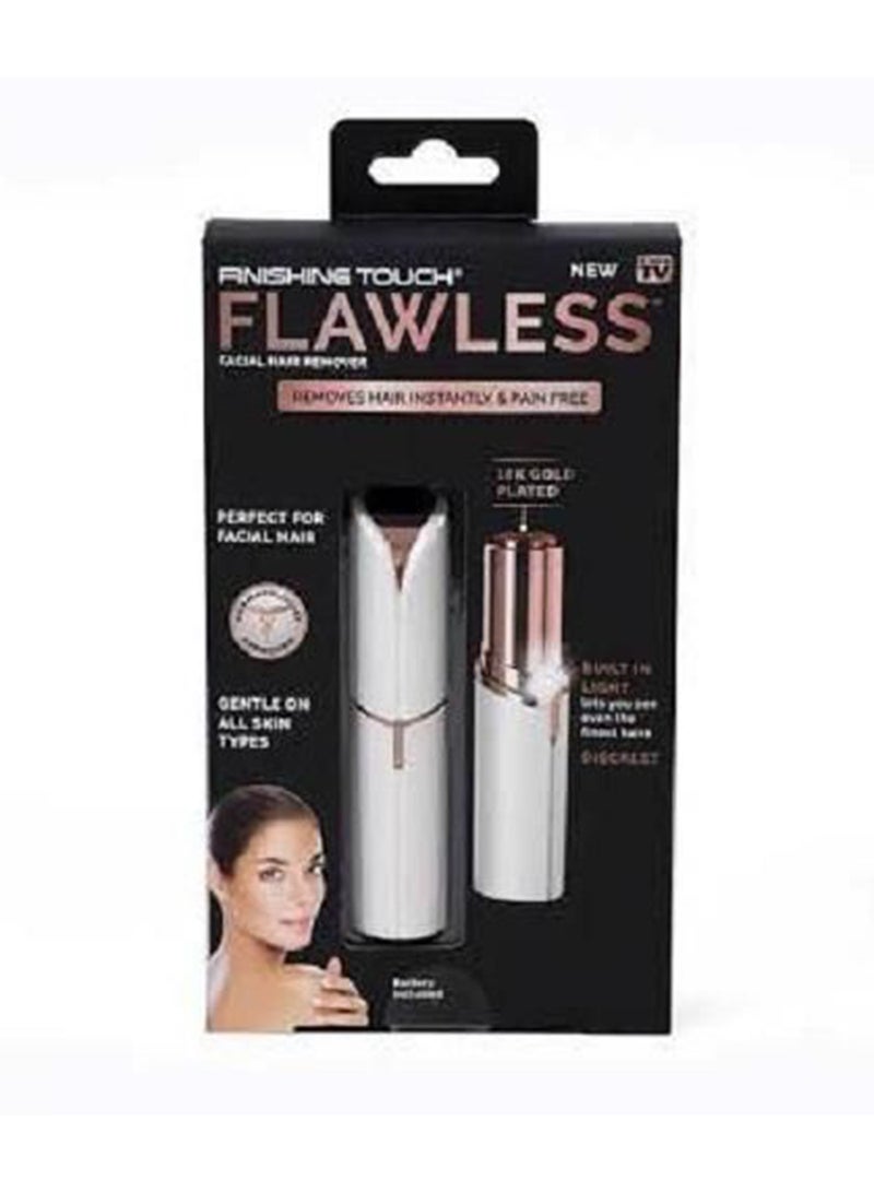 Facial Hair Remover White/Gold