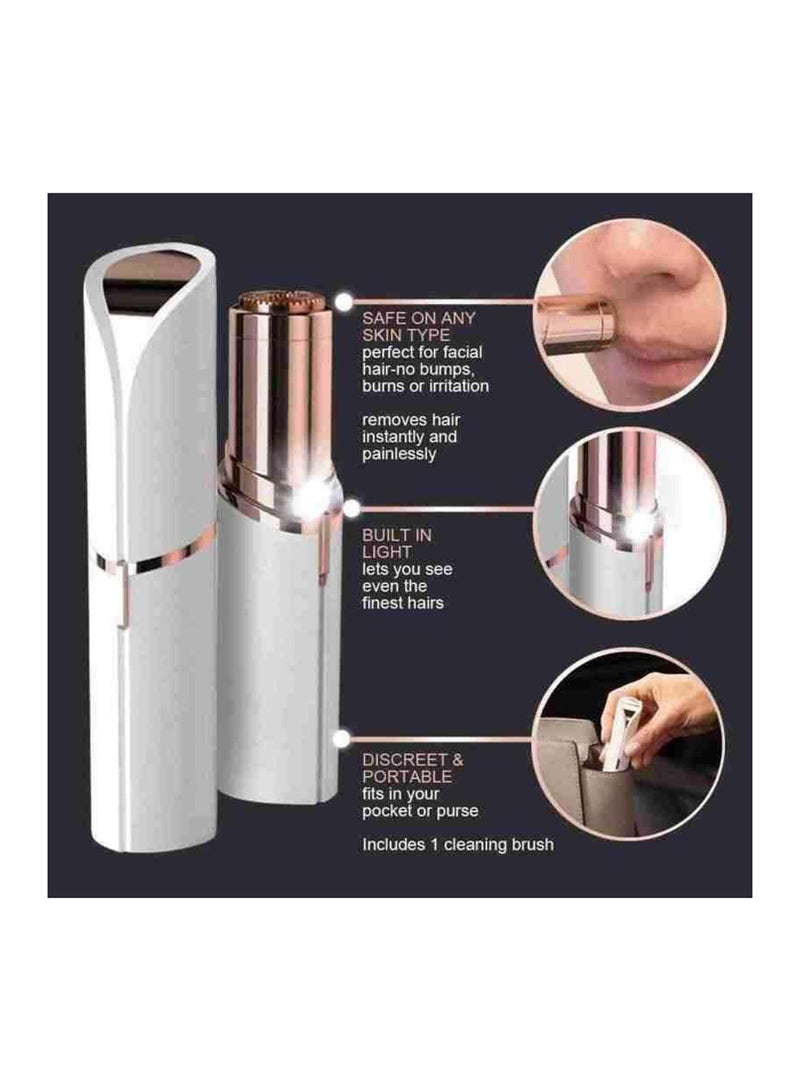 Facial Hair Remover White/Gold