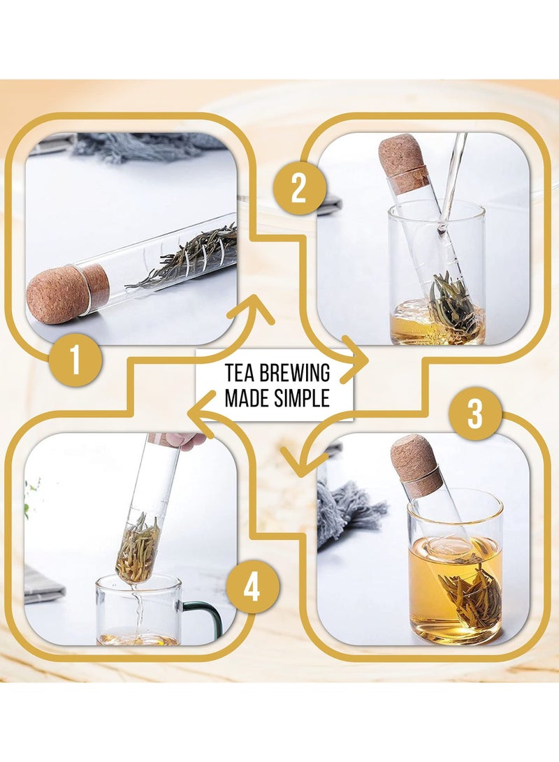 Tea Infuser, Clear And Modern Tea Strainer Ball Stainless Steel Extra Fine Mesh Tea Steeper Filter for Loose Leaf, Tea Flower, Tea Cup,Mug