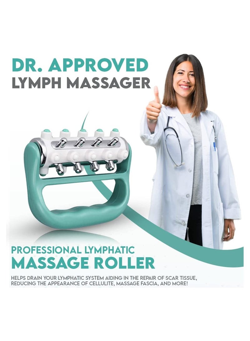 1 Roller Massager Lymphatic Drainage Massager Scar Tissue Massager Tool
