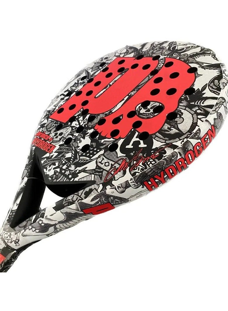 Badal Prince Rocket tattoo racket with skull designs and attractive colours